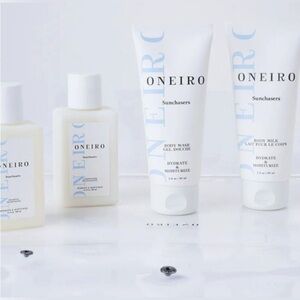 Oneiro Travel Set White Travel Size